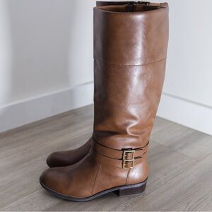 Arizona Jean Company Tan Over the Knee Boots